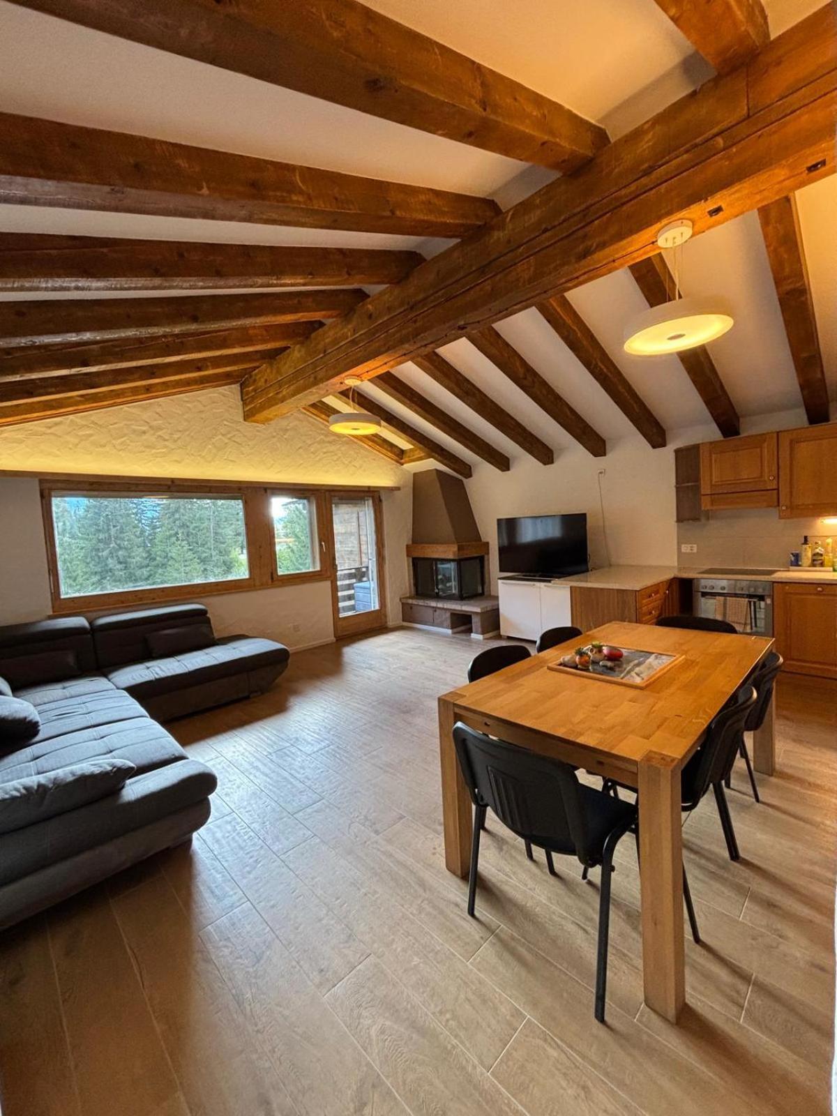 Appartamento Chalet Laax Dış mekan fotoğraf